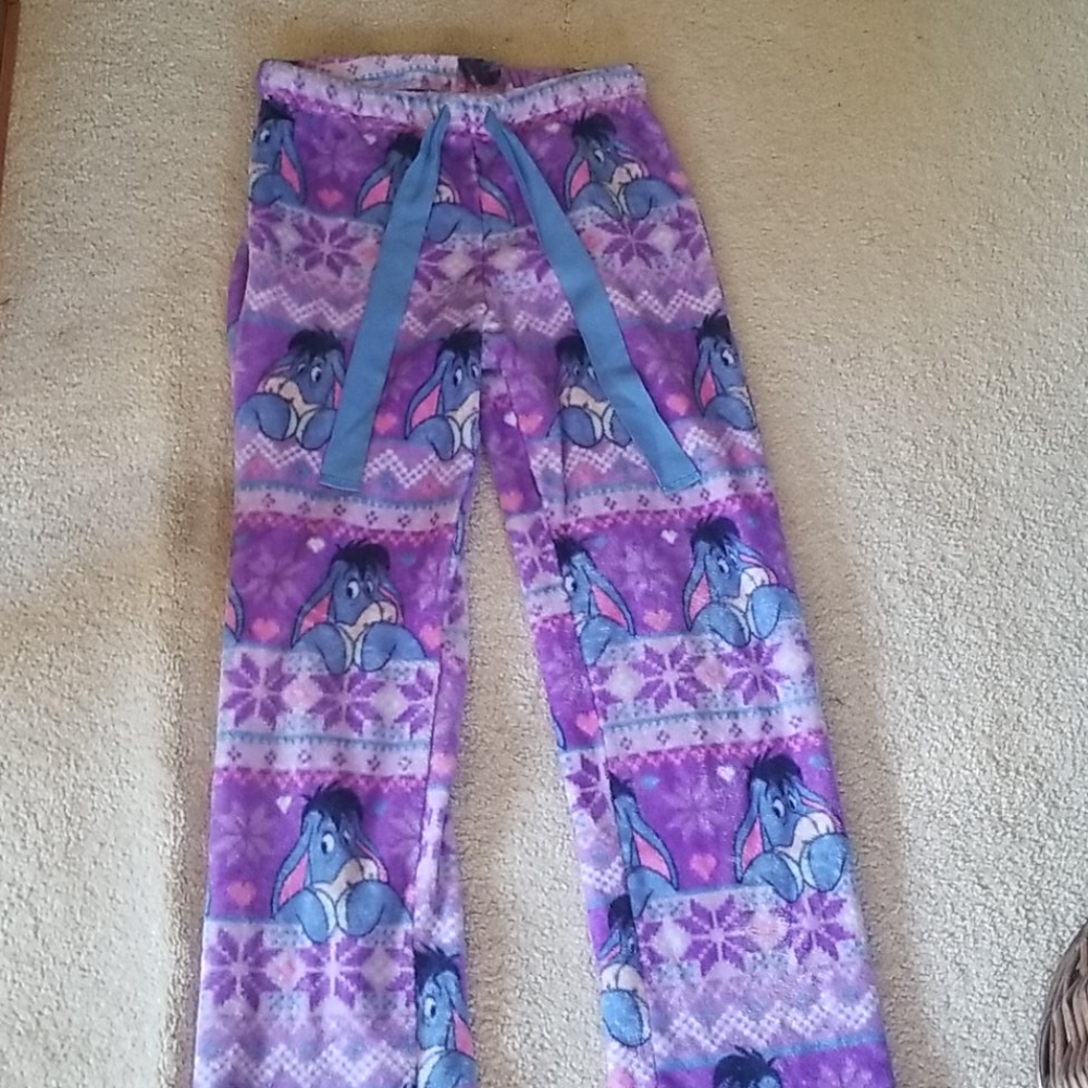 Disney Fuzzy Eeyore Pajamas